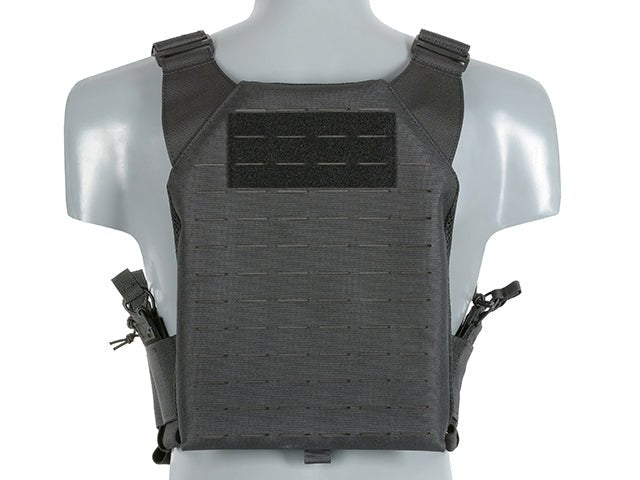 Laser - Cut Recon Plate Carrier inkl AR15 AK Mag Pouches - Schwarz - Paintball Buddy