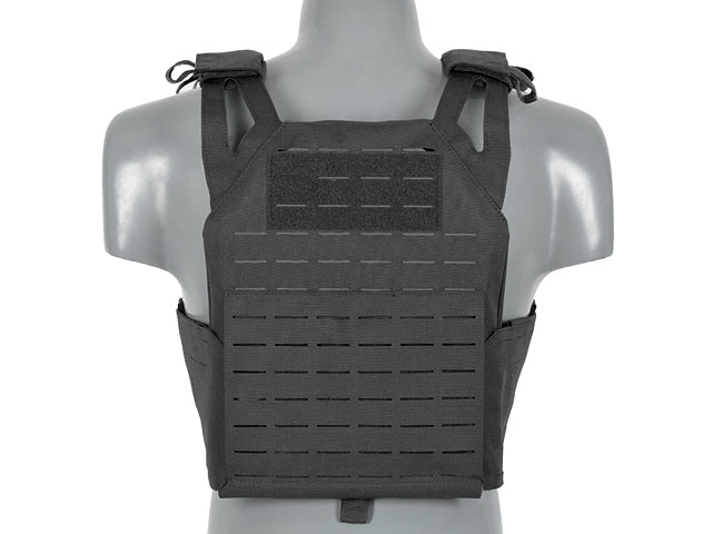Laser - Cut Recon Plate Carrier inkl AR15 AK Mag Pouches - Schwarz - Paintball Buddy