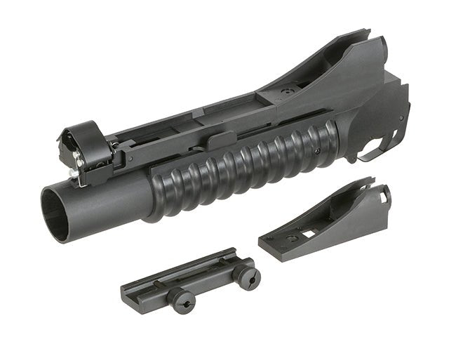 Lightweight 40mm Granatwerfer für Unterlauf Montage - Schwarz - Paintball Buddy