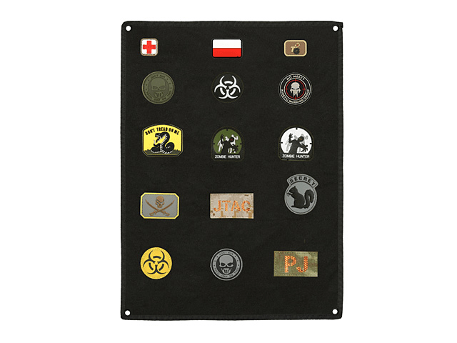 Loop Wall Patch - Schwarz - Paintball Buddy