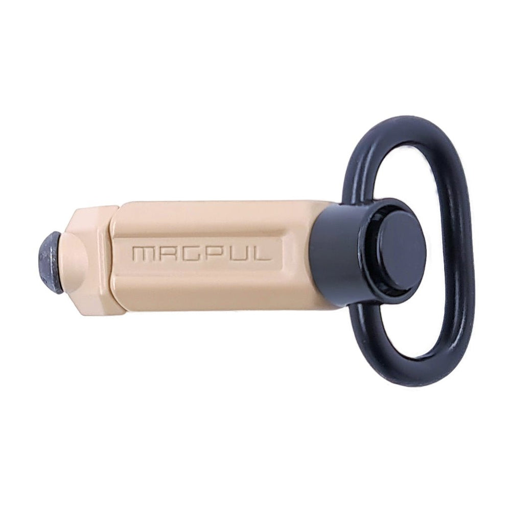 Magpul Replika Slim Sling Rail für 20mm Schiene inkl. QD Swievel - TAN - Paintball Buddy