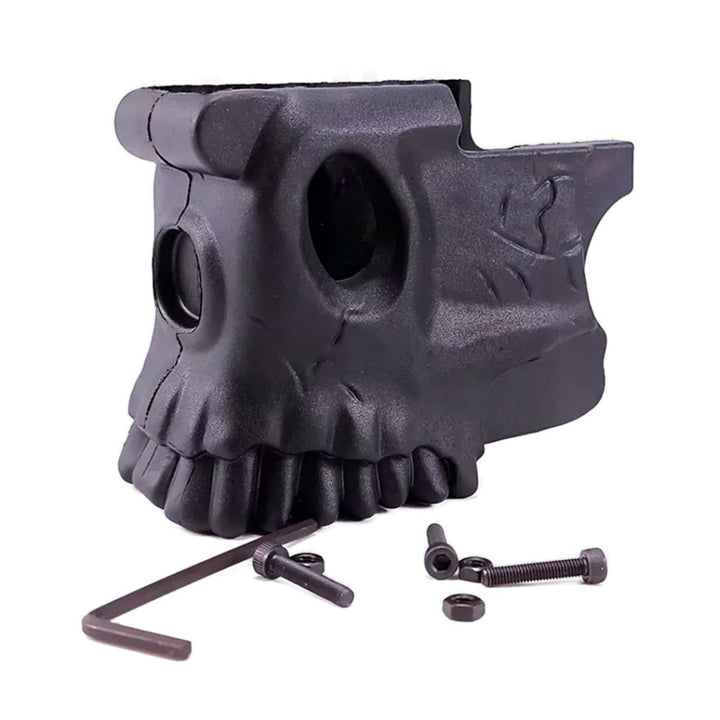 Magwell Grip Skull - Schwarz - Paintball Buddy