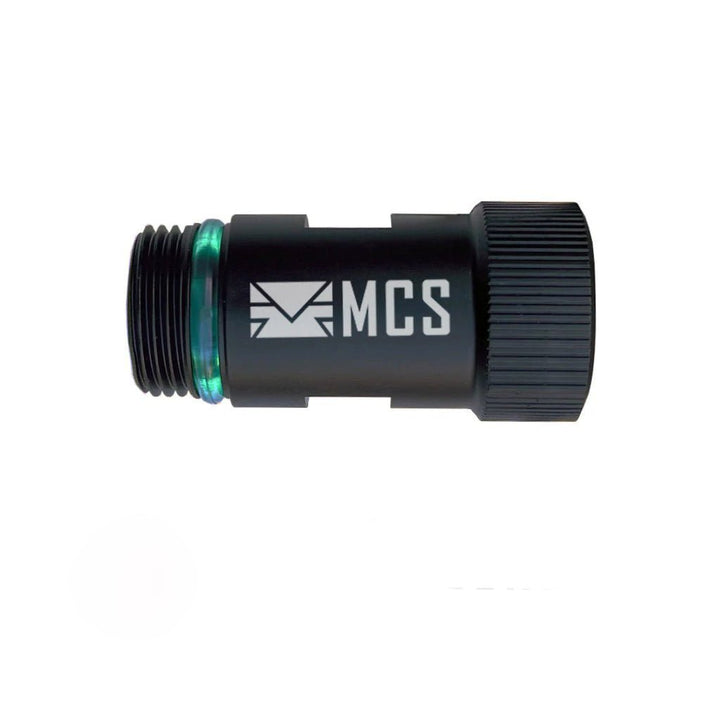 MCS Angled HPA und Air Tank Adapter Set für HP Flaschen - Schwarz - Paintball Buddy