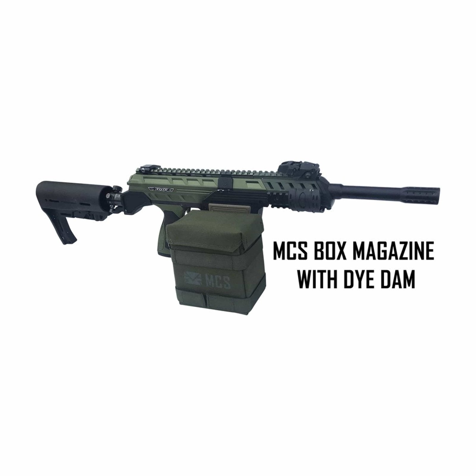 MCS Box Drive GEN.2 Magazin Tan für Paintball Spieler