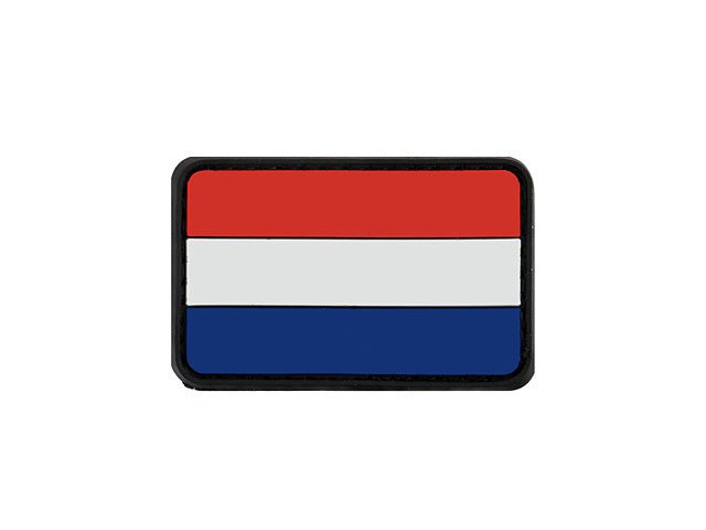 Netherlands Flag PVC Patch - Paintball Buddy