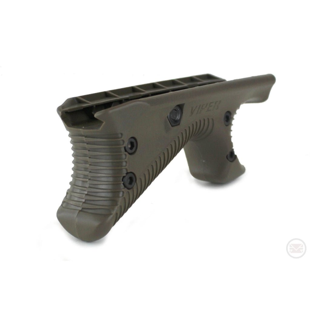 Nightstrike Viper angled Foregrip - Dark Earth - Paintball Buddy