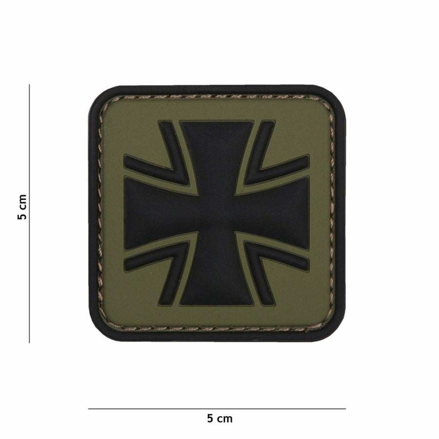 OPS Gear Patch - deutsches Kreuz green - Paintball Buddy