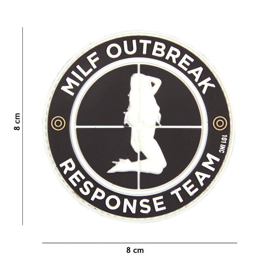 OPS Gear Patch - Milf Outbreak Schwarz - Paintball Buddy