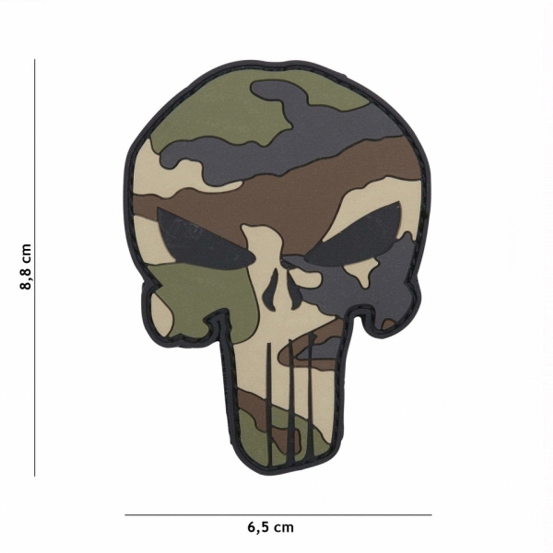 OPS Gear Patch - Punisher französisch Camo - Paintball Buddy