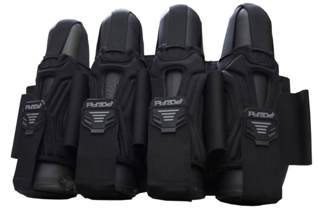 PBRack Turbo Pack Battlepack 4+5 - Schwarz - Paintball Buddy