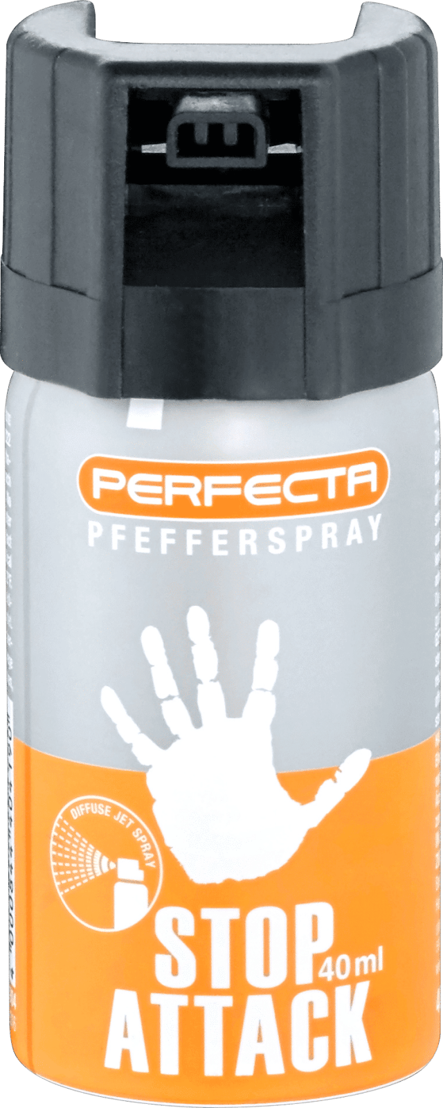Perfecta Stop Attack Pfeffer - Spray 40ml konischer Nebelstrahl Tierabwehr - Paintball Buddy