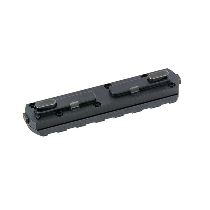 Picatinny Rail M - lok Quick mount 7 Slots - 80mm - Paintball Buddy