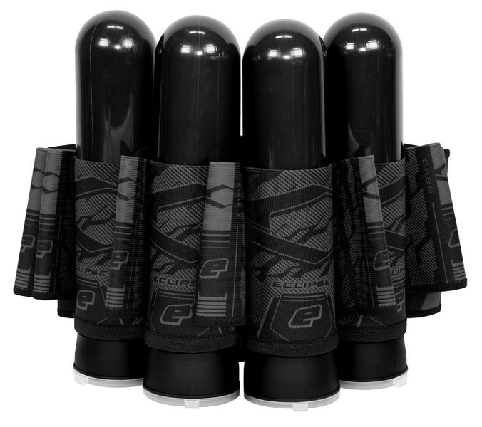 Planet Eclipse Battlepack Carbon Beast SC 11 Pot (4+7) - Schwarz, Grau - Paintball Buddy