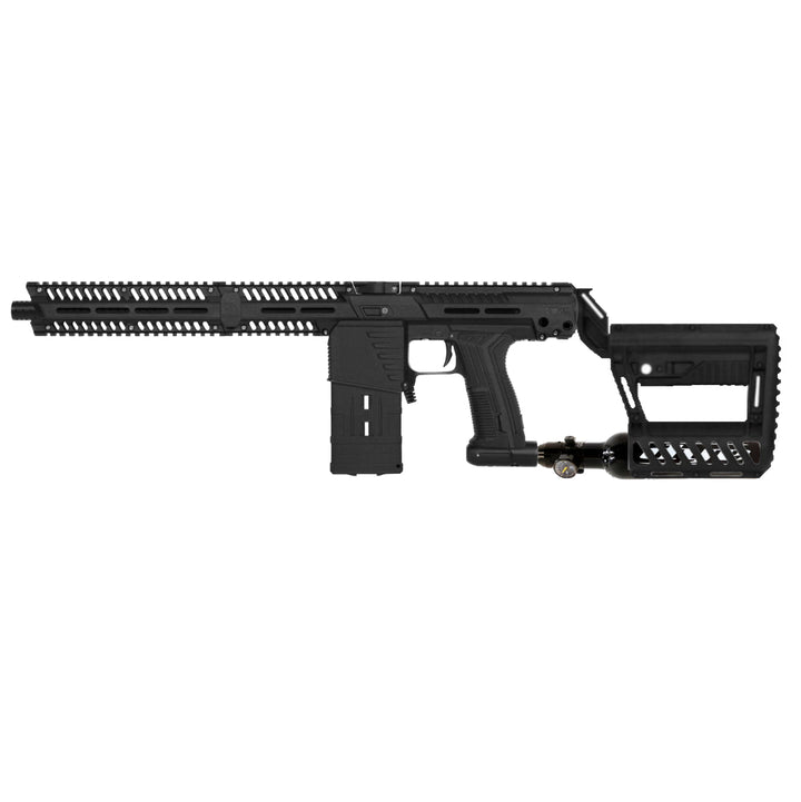 Planet Eclipse EMF100 Gen.3 Paintball Markierer cal.68 Sparpaket inkl. PWR Stock, CF20 Pro Mag, 0,2I HP System - Schwarz - Paintball Buddy