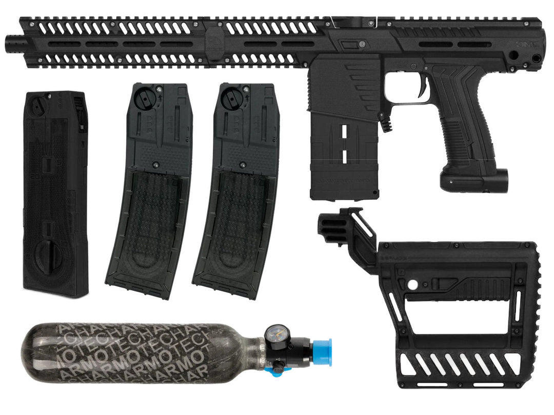Planet Eclipse EMF100 Gen.3 Paintball Markierer Sparpaket - Schwarz - Paintball Buddy