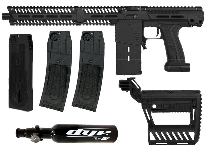 Planet Eclipse EMF100 Gen.3 Paintball Markierer Sparpaket - Schwarz - Paintball Buddy