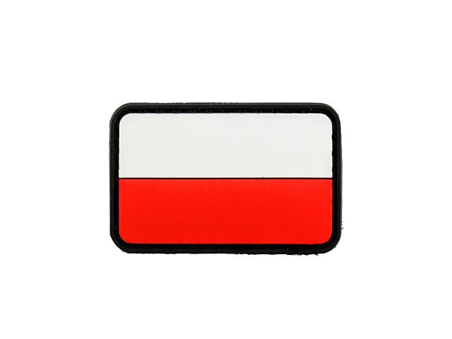 Polska Flag PVC Patch - Paintball Buddy