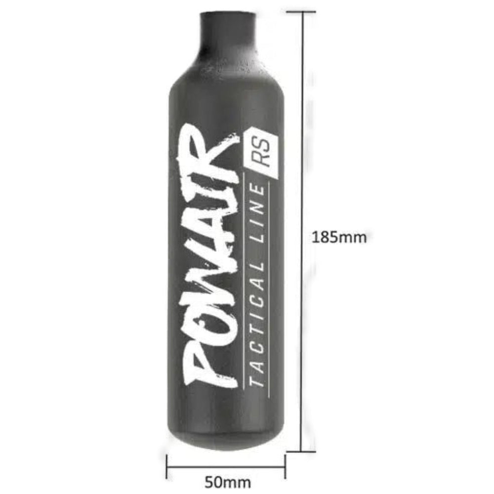 PowAir HP Flasche Tactical Line RS 0,23Liter / 15ci 300 Bar ohne Reg - Paintball Buddy