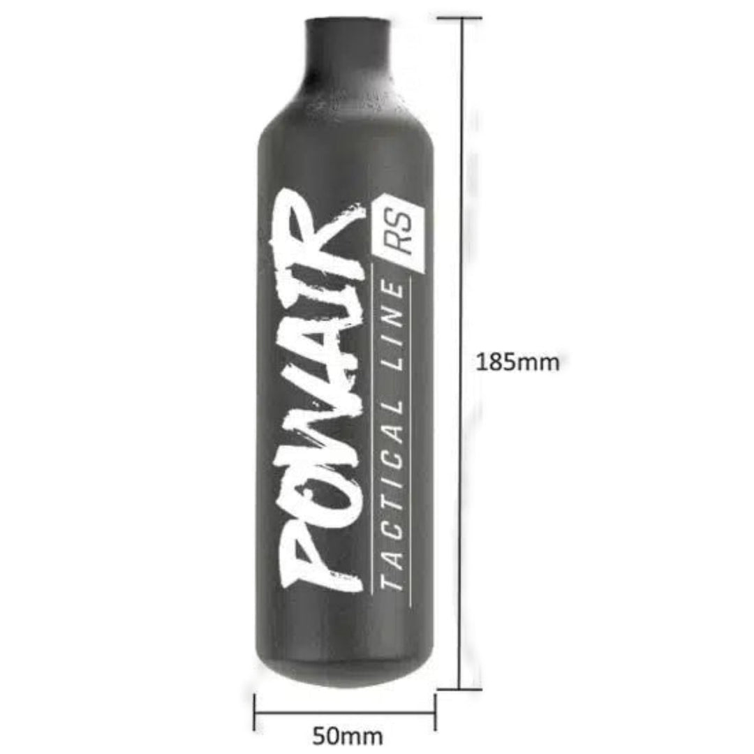 PowAir HP Flasche Tactical Line RS 0,23Liter / 15ci 300 Bar ohne Reg - Paintball Buddy