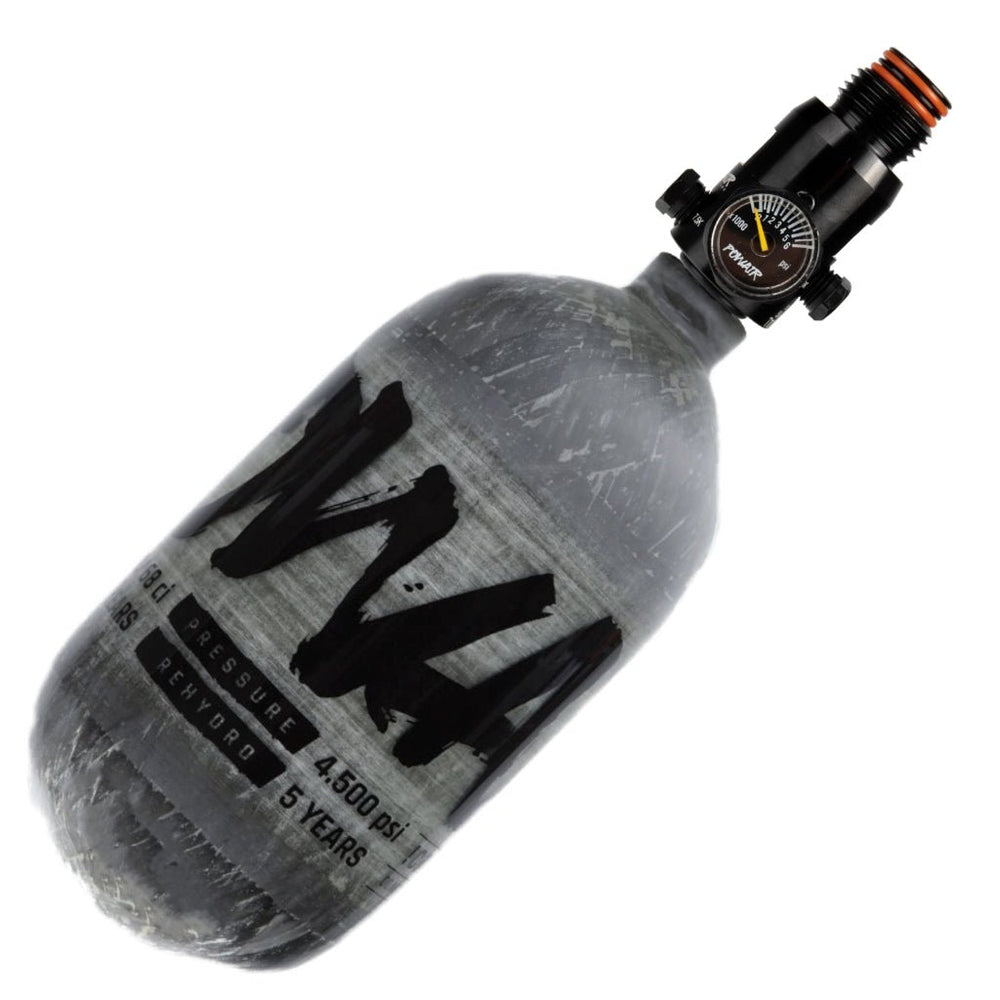 PowAir HP System Carbon Series 1,1L / 68ci 300 Bar - Paintball Buddy