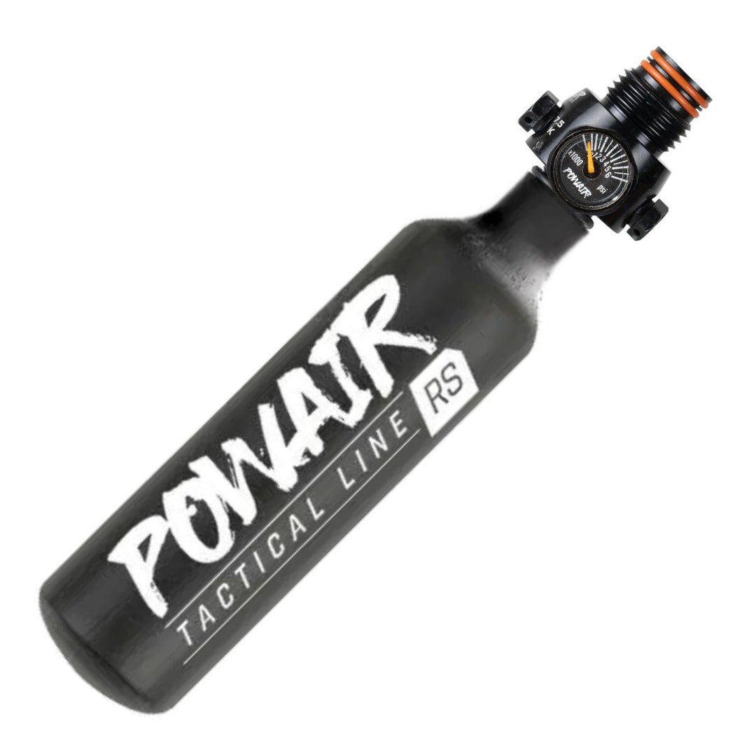 PowAir HP System Tactical Line RS 0,23Liter 15ci 300 Bar + Micromax 2.0 Paintball Regulator - Paintball Buddy