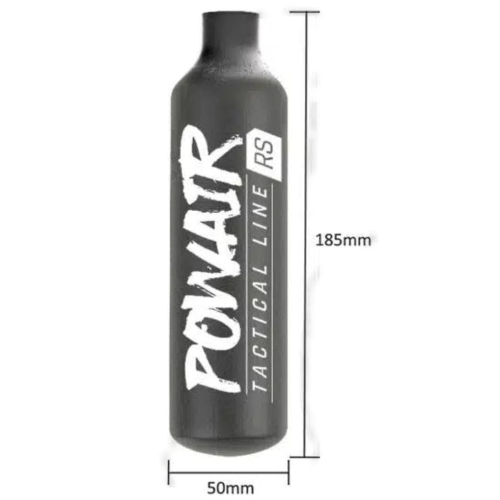 PowAir HP System Tactical Line RS 0,23Liter 15ci 300 Bar + PowAir MaxReg Regulator - Paintball Buddy