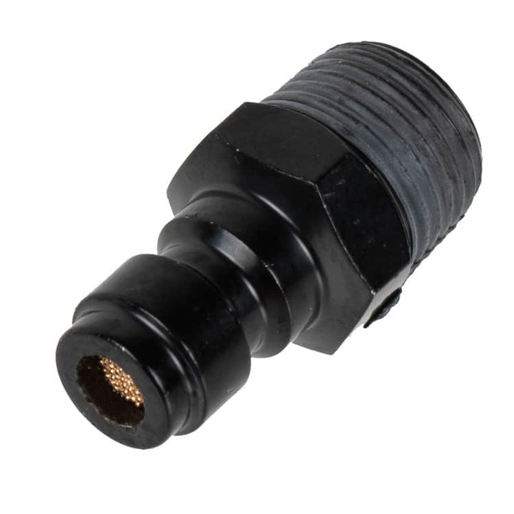 Powair HPA Regulator Füllnippel mit Microfilter einzeln, Ersatzteil - Schwarz