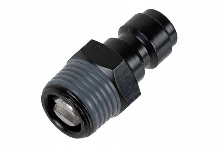Powair HPA Regulator Füllnippel mit Microfilter einzeln, Ersatzteil - Schwarz