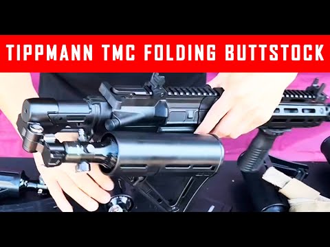 MCS Drop Down Folding Air Buttstock Adapter für Tippmann TMC Elite