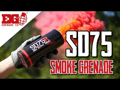 Enola Gaye SD75 Rauchgranaten - Schwarz