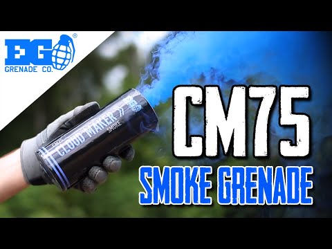 Enola Gaye CM75 Rauchgranaten - Blau