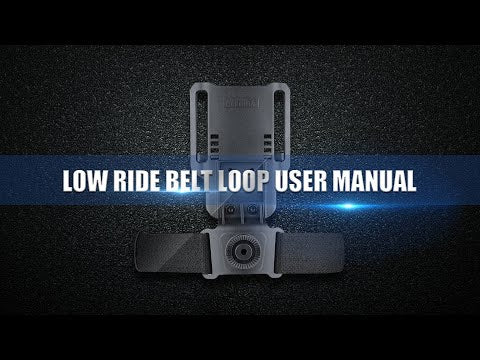 Amomax Drop Belt Loop - Schwarz