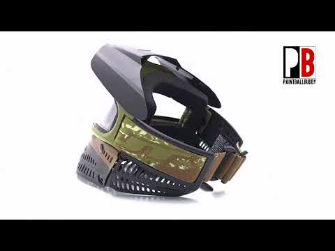 JT Proflex X Thermal Paintball Maske - Lime Green