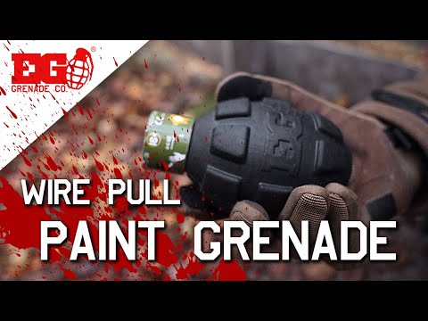 Enola Gaye Wire Pull Paint Grenade