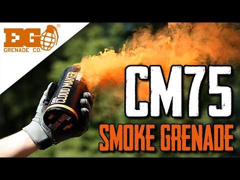 Enola Gaye CM75 Rauchgranaten - Orange