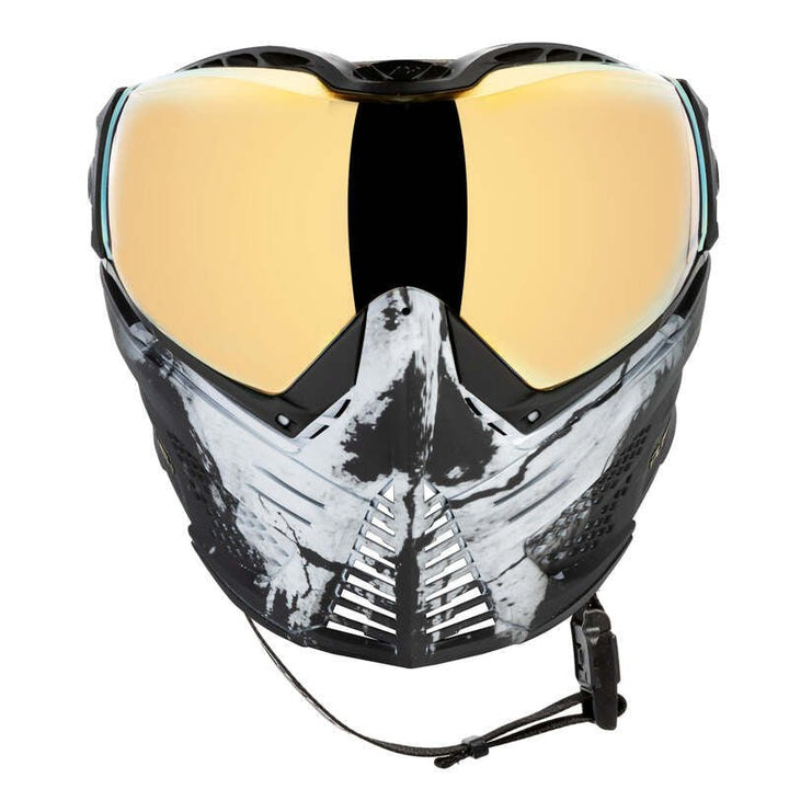 Push Unite MKII Thermalmaske Warlord Enforcer - Black White Skull