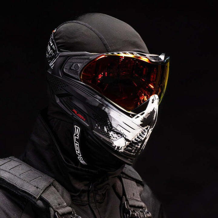 Push Unite MKII Thermalmaske Warlord Viper - White Skull