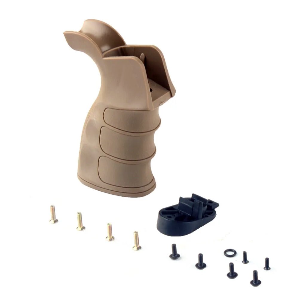 S - AEG Pistol Grip G27 - Style Typ 1 - Tan - Paintball Buddy