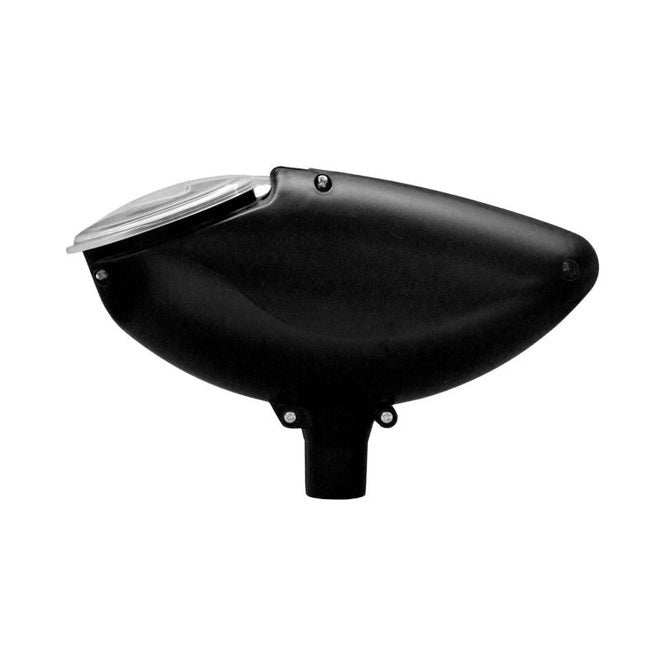 Schüttelhopper Munbox 200er - Schwarz Klar - Paintball Buddy