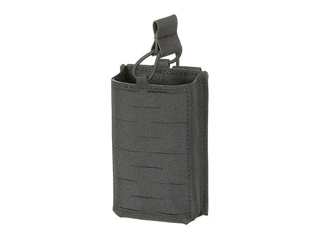 Single Laser - Cut Panel AR15/AK Magazintaschen - Black - Paintball Buddy