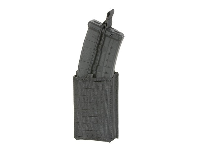 Single Laser - Cut Panel AR15/AK Magazintaschen - Black - Paintball Buddy