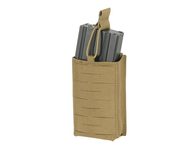 Single Laser - Cut Panel AR15/AK Magazintaschen - Coyote - Paintball Buddy