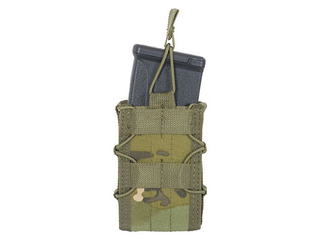 Single Rifle Molle Speed Mag Pouch - Muticam Tropic - Paintball Buddy