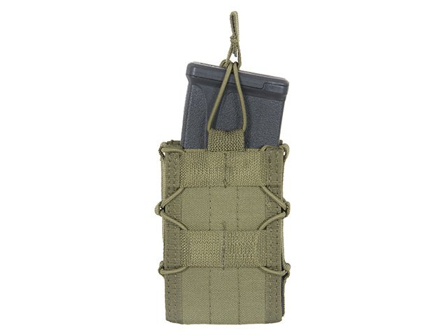 Single Rifle Molle Speed Mag Pouch - Oliv - Paintball Buddy