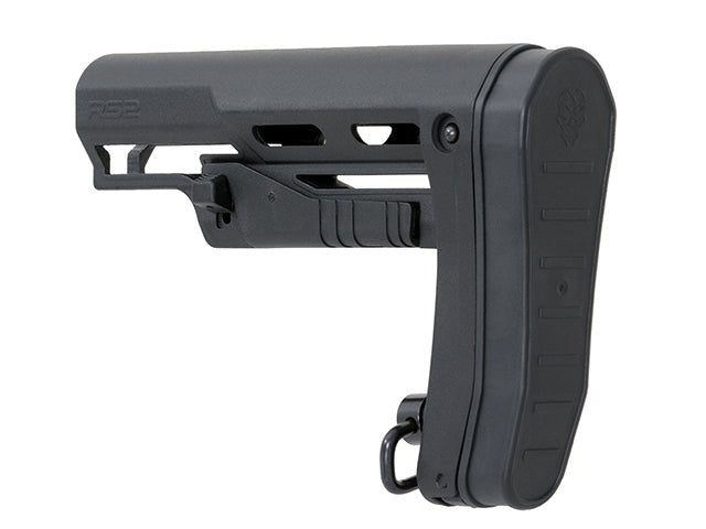 Slim Buttstock Milspec Airsoft/Paintball - Schwarz - Paintball Buddy