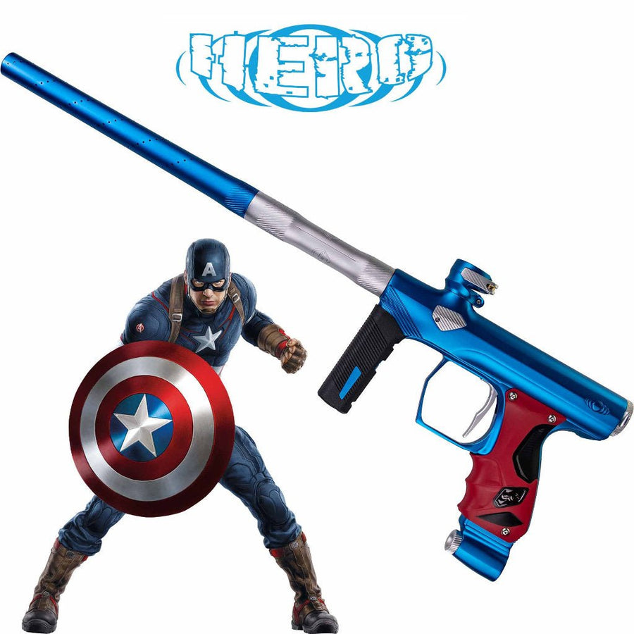 Smart Parts Shocker ERA Paintball Markierer - Captain America Hero Edition - Paintball Buddy