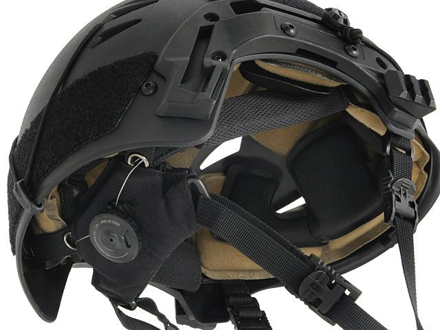 Tactical EXF Bump Type Helm - Schwarz - Paintball Buddy