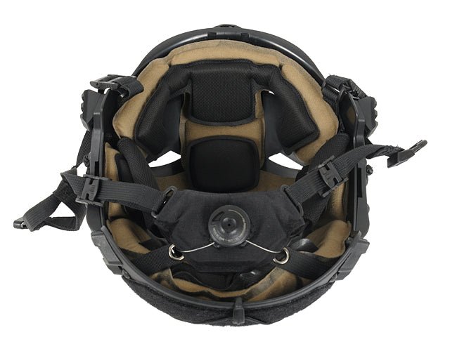 Tactical EXF Bump Type Helm - Schwarz - Paintball Buddy