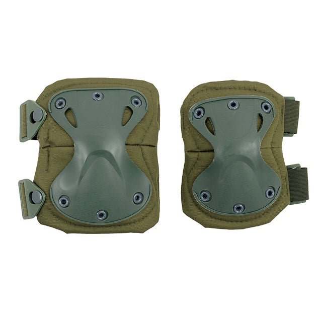 Tactical Knee & Elbow Pads Set - Olive - Paintball Buddy