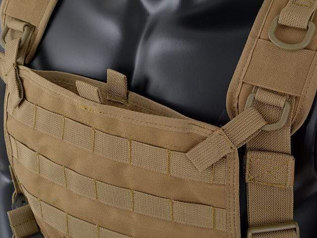 Tactical Rifleman Chest Rig - Coyote - Paintball Buddy